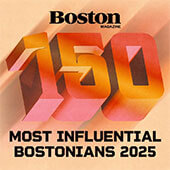 Most Influential Bostonians 2025 logo