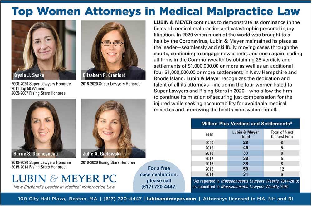 Top Women Attorneys Massachusetts graphic